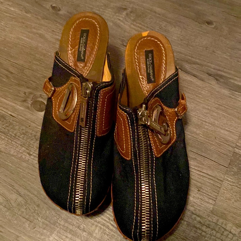 Vintage Dolce and Gabbana Clogs